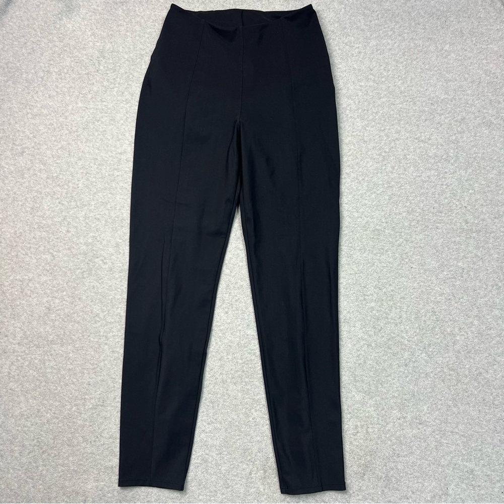 LULULEMON Pants Womens 6 Black Here to There High Rise Active Casual 7/8 - Picture 1 of 10
